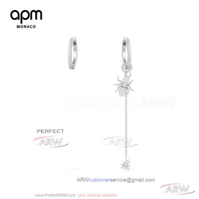 AAA APM Monaco Jewelry On Sale - Asymmetry Ant Earrings 